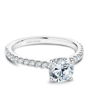 0.28ctw Round Engagement Ring