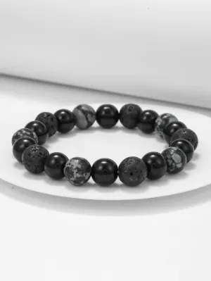 1pc Men's Minimalist Beaded Bracelet Men Bracelet Stackable Bracelet Crafted