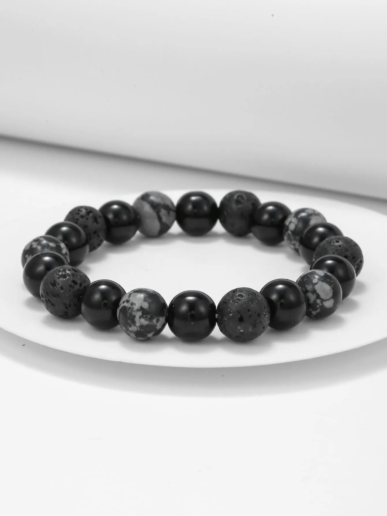 1pc Men's Minimalist Beaded Bracelet Men Bracelet Stackable Bracelet Crafted