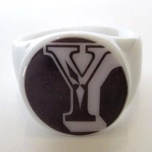 Alphabet Ceramic Napkin Rings