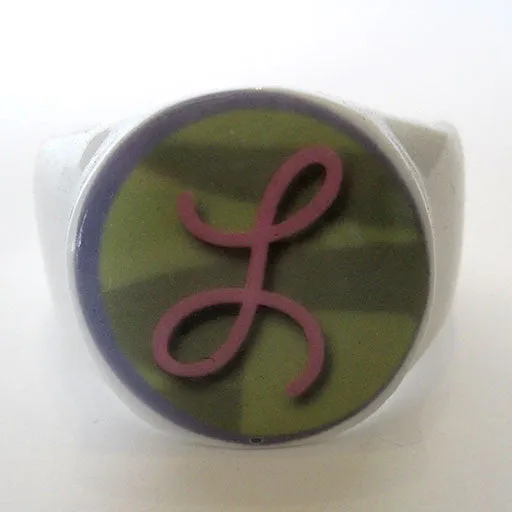 Alphabet Ceramic Napkin Rings