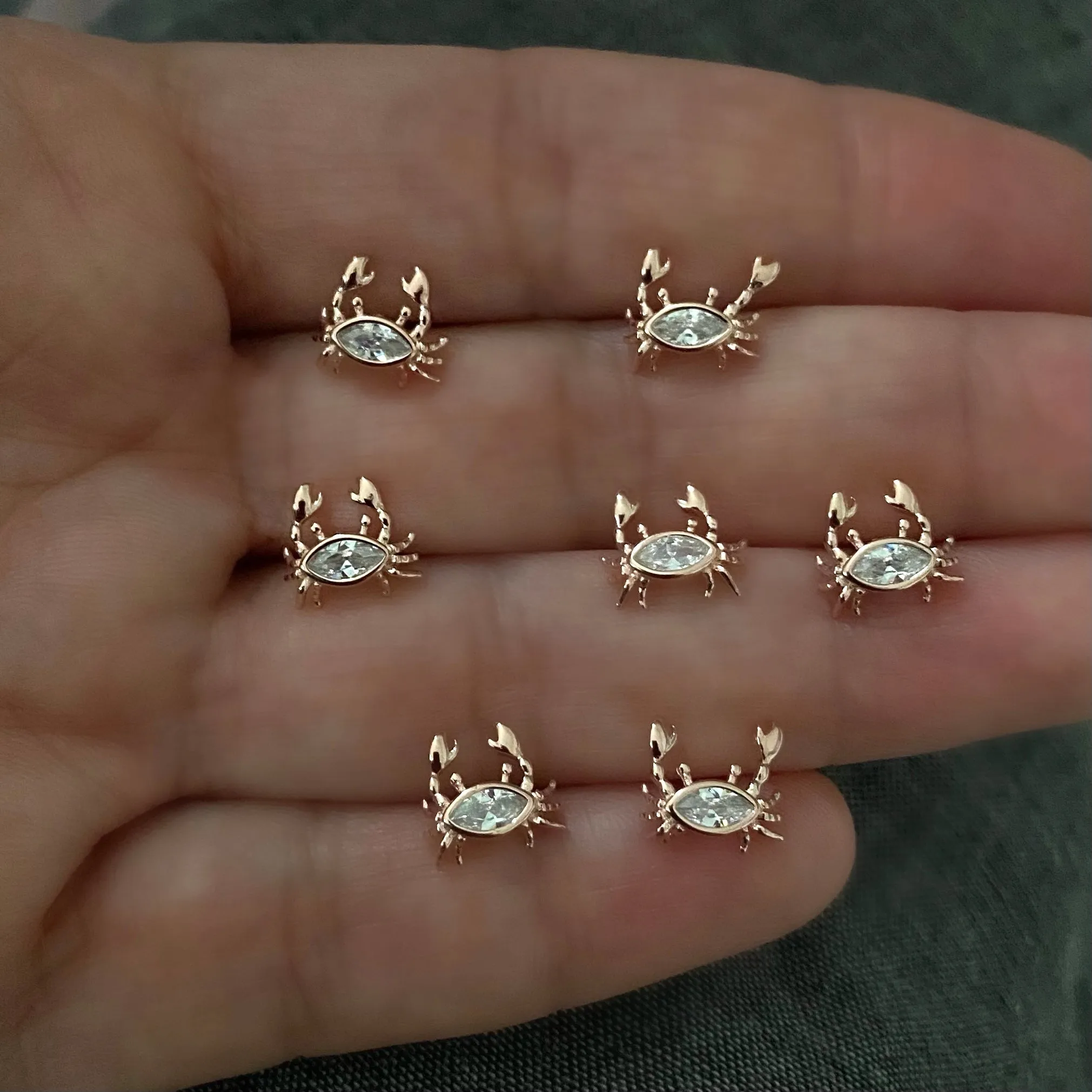 Baby Crab Studs