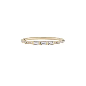 BAGUETTE DIAMOND BAND