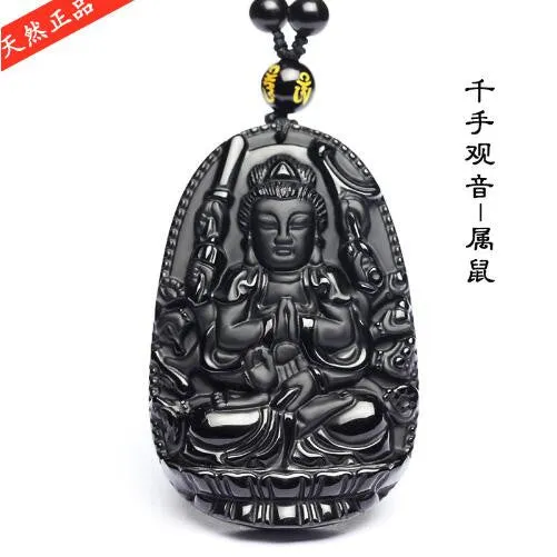 Buddha Lucky Amulet Pendant Necklace For