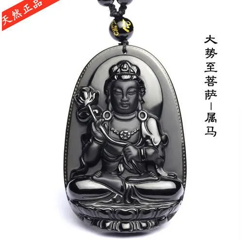 Buddha Lucky Amulet Pendant Necklace For