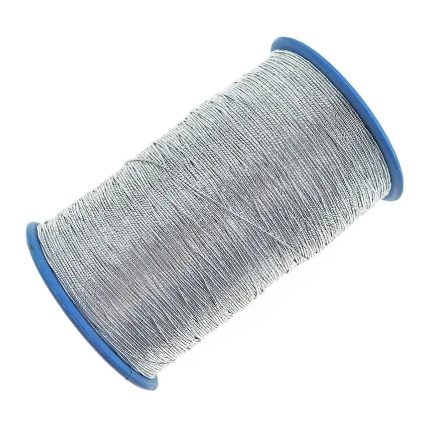 BULK Metallic Silver Cord - 0.5mm - Choose Your Length - 1 Meter   - CH155