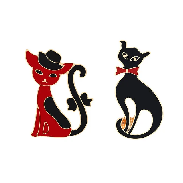 Cartoon Dog Enamel Pins Custom Fashion Badge