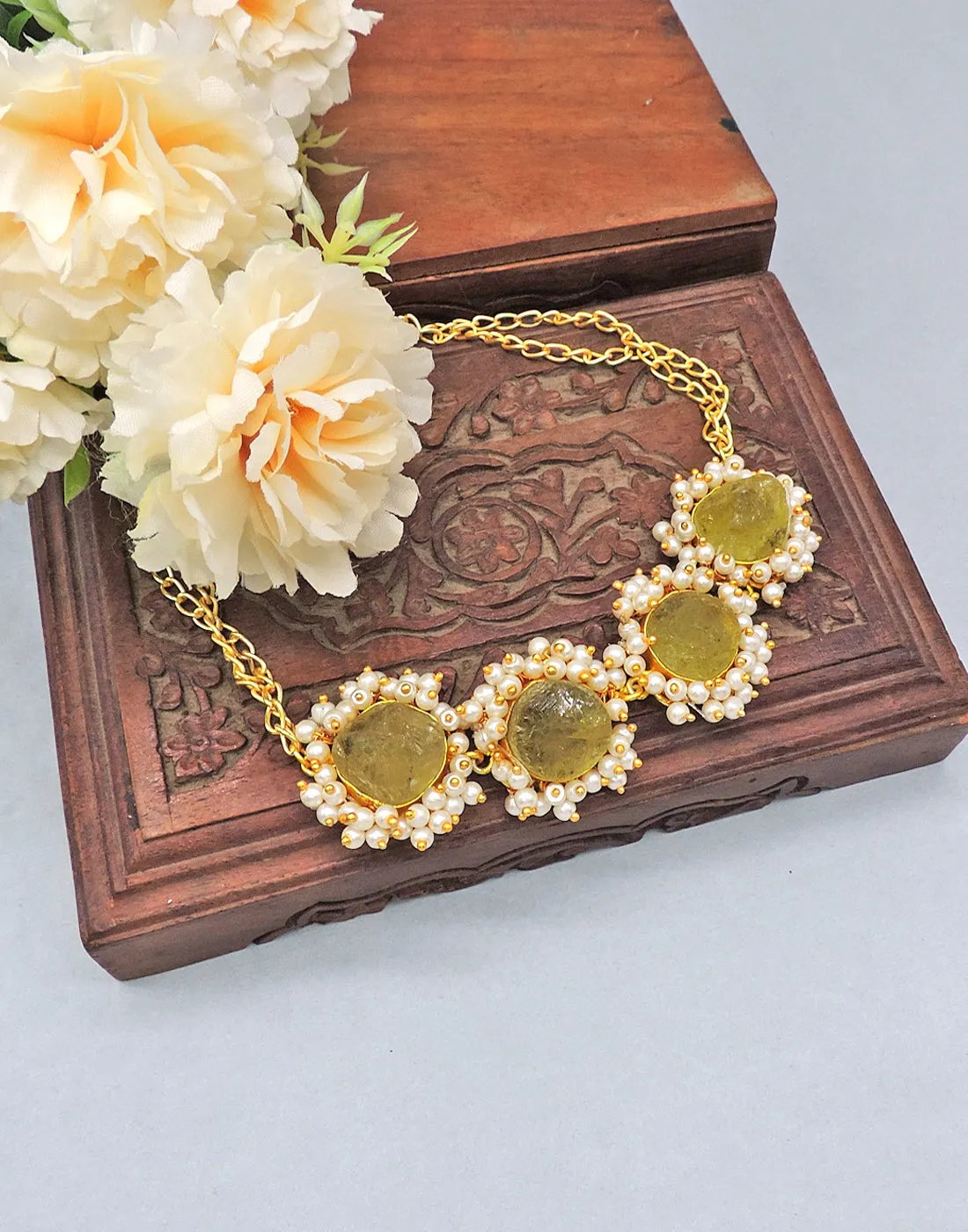 Citrine Bloom Necklace