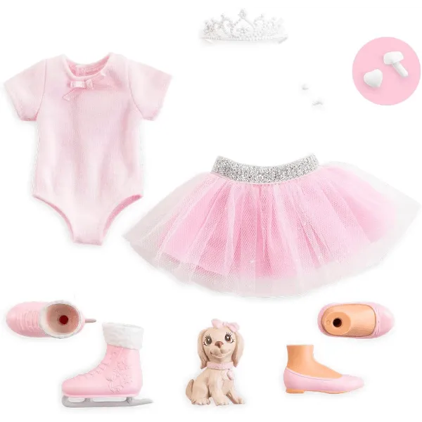 Corolle - Corolle Girls - Valentine Ballerina Set 11"