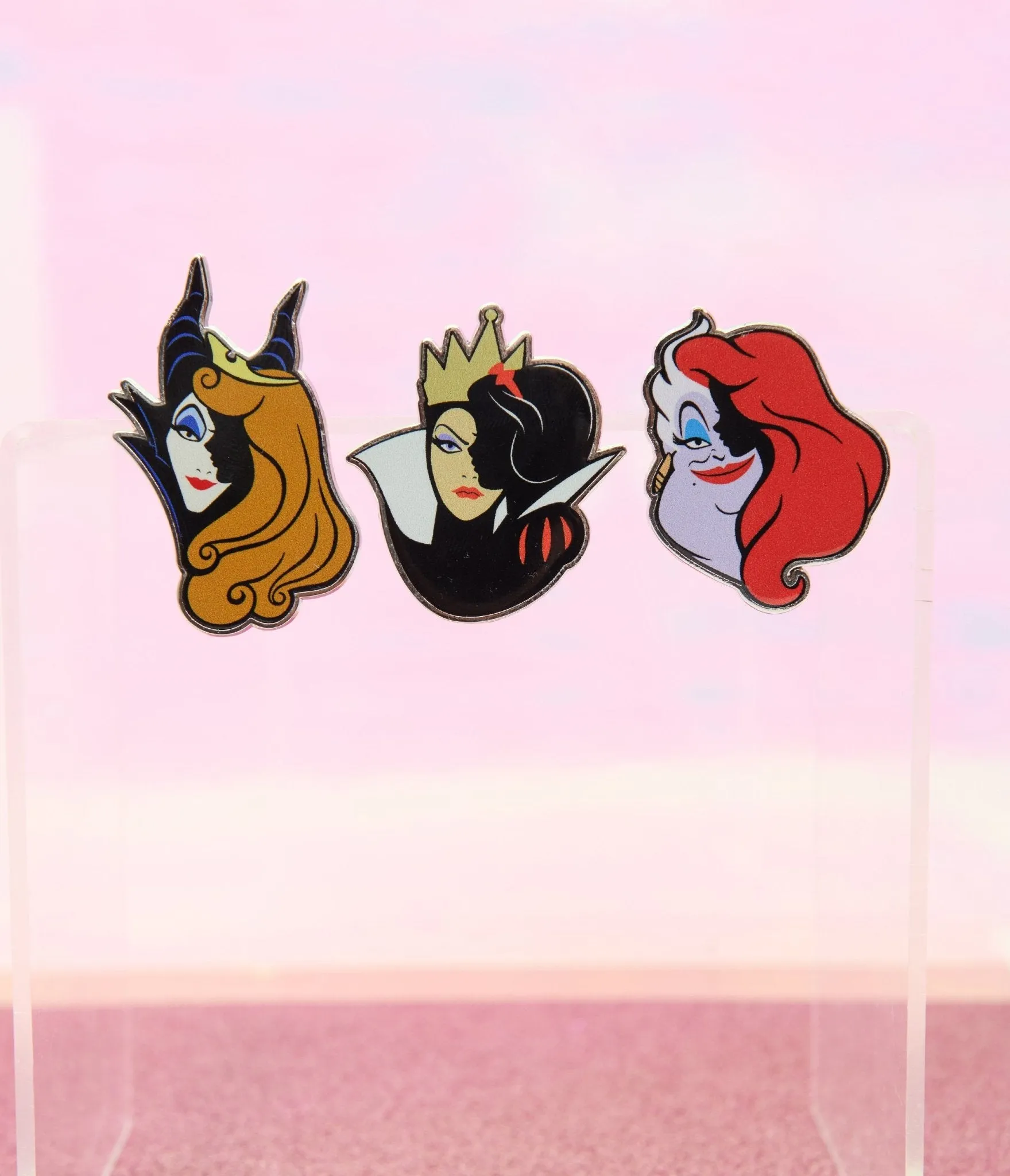 Disney Princess collection by Unique Vintage Princess & Villain Pin Set