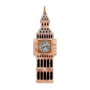 Erstwilder London Calling - Big Ben Brooch