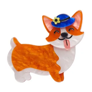 Erstwilder London Calling - Susan the Corgi Brooch