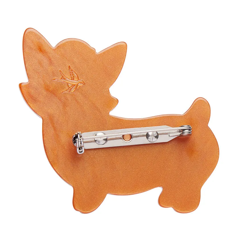 Erstwilder London Calling - Susan the Corgi Brooch