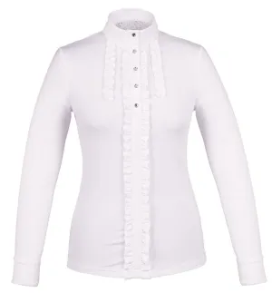 Fair Play Blanca Long Sleeve Show Shirt- Women's