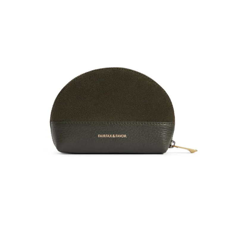 Fairfax & Favor Chiltern Ladies Coin Purse - Moss Green