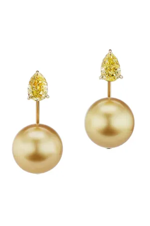 Floating Orb Earrings