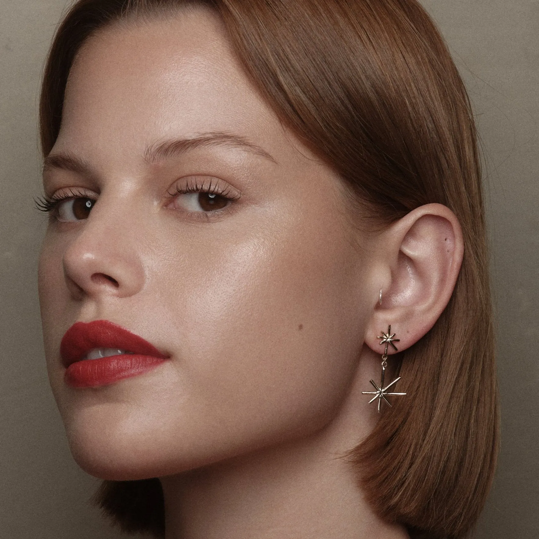 Gold-plated Sterling Silver Electra Earrings