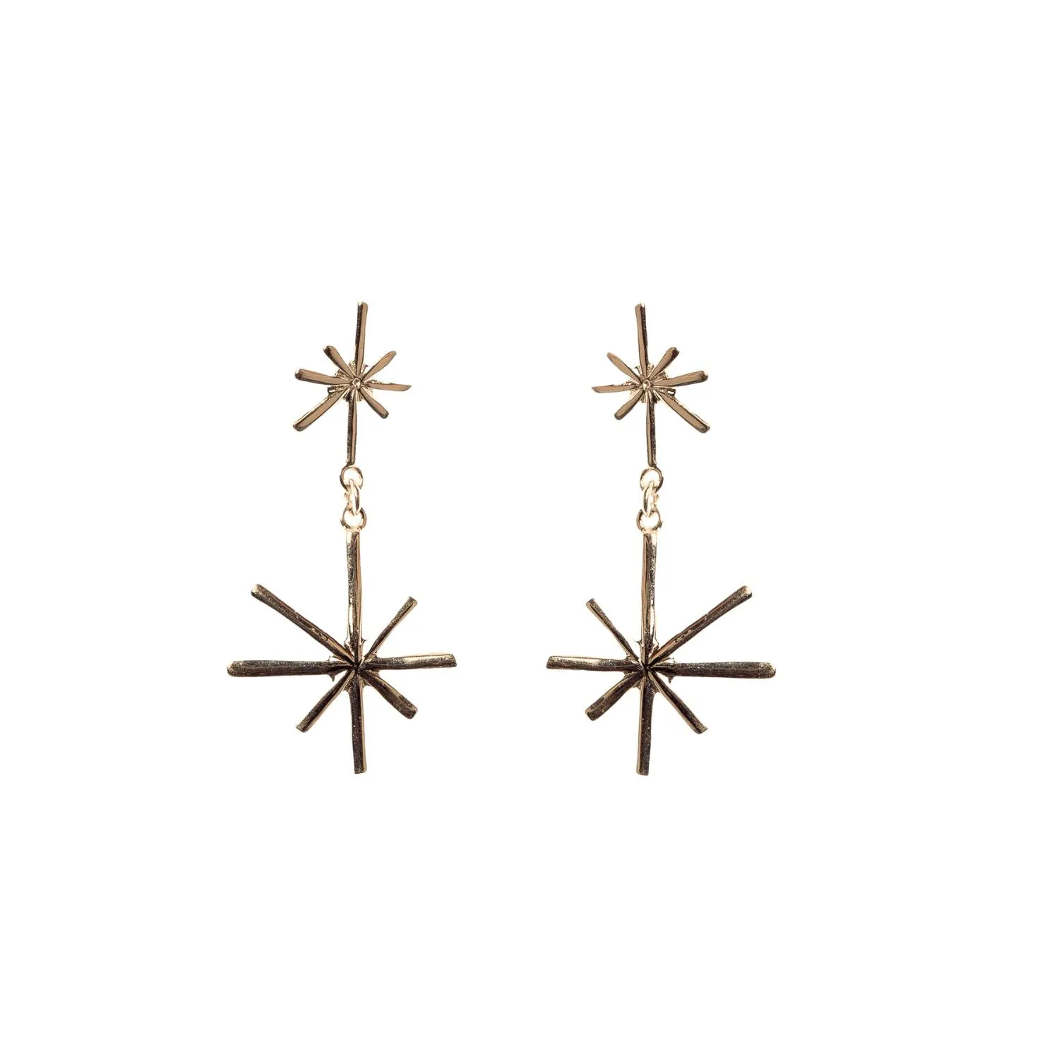 Gold-plated Sterling Silver Electra Earrings