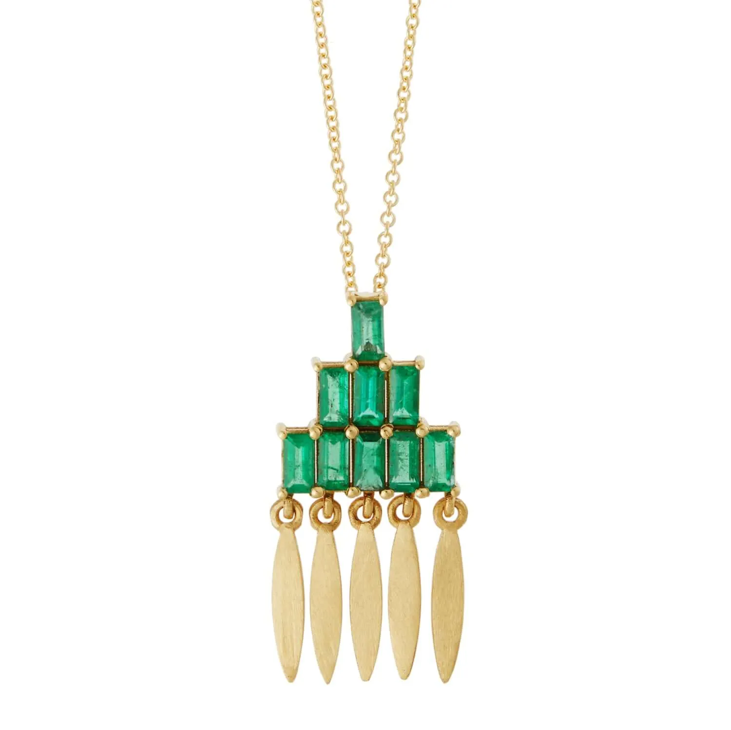 Grass Mini Spike Pendant Y-EM