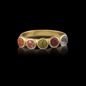 Gurhan Multi Gemstone 22k Ring