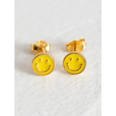 Happy Little Earrings Smiley