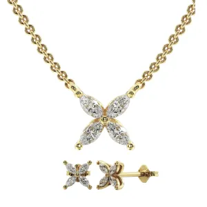 Imagine Diamond Earring & Necklace Set