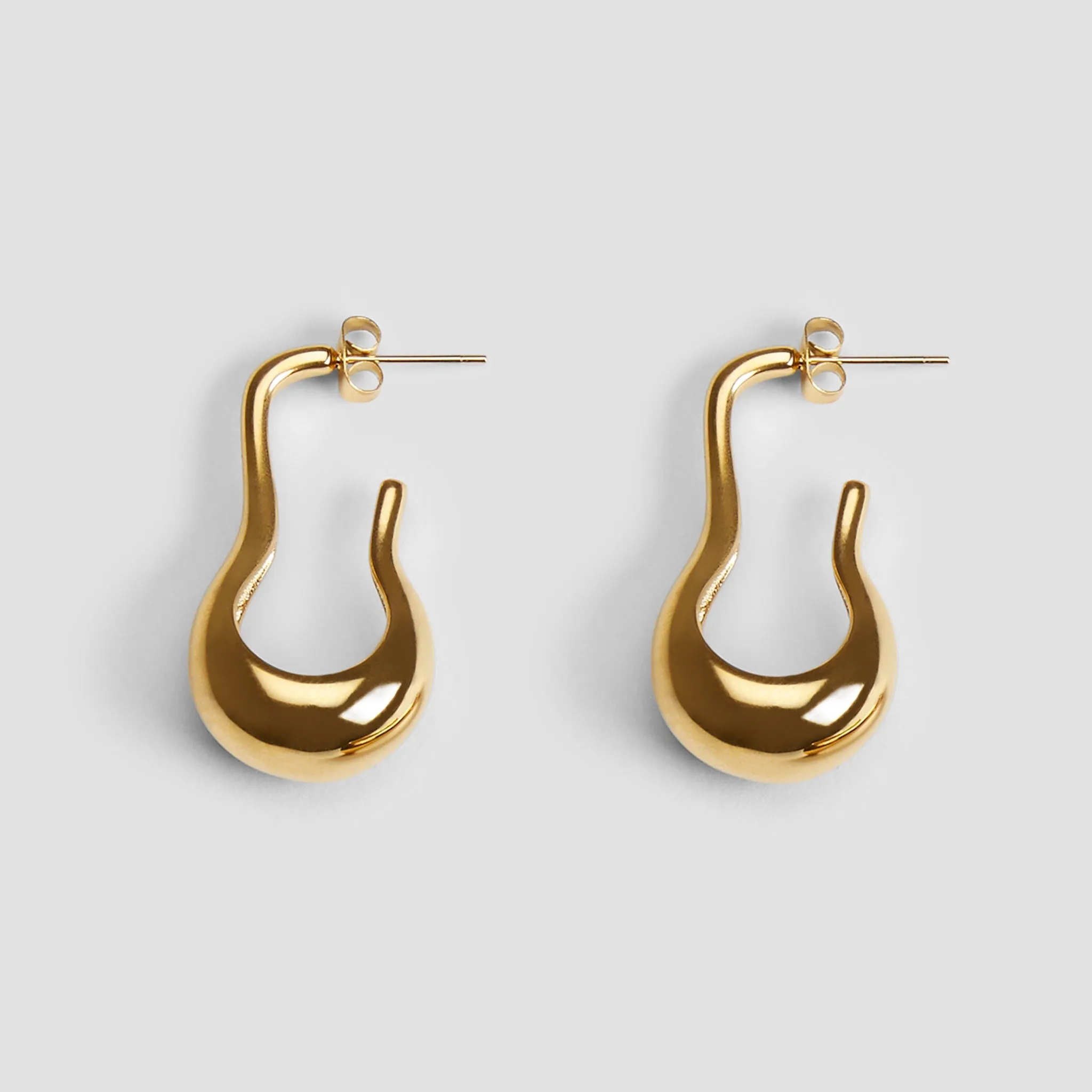 Irregular Tear Drop Midi Earrings