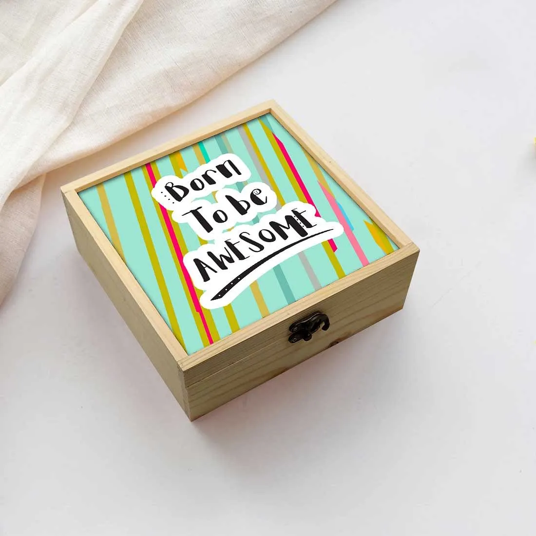 Jewellery Box Makepup Organizer -  Born To Be Awesome