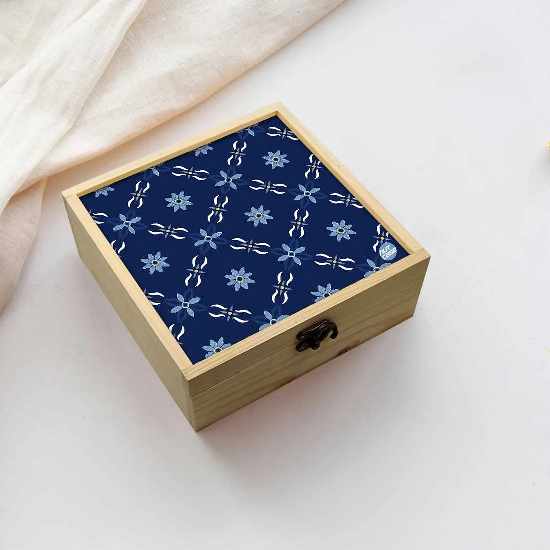 Jewellery Box Makepup Organizer -  Floral Pattern