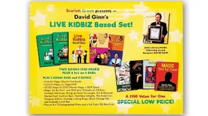 LIVE KIDBIZ BOXED SET by David Ginn - Book