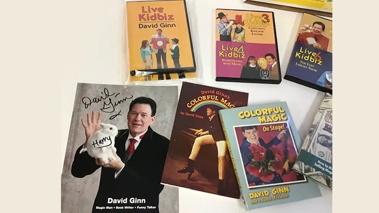 LIVE KIDBIZ BOXED SET by David Ginn - Book