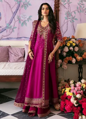 Mayna Festive Luxe Pret 23 - Narina Magenta Kalidaar And Dupatta