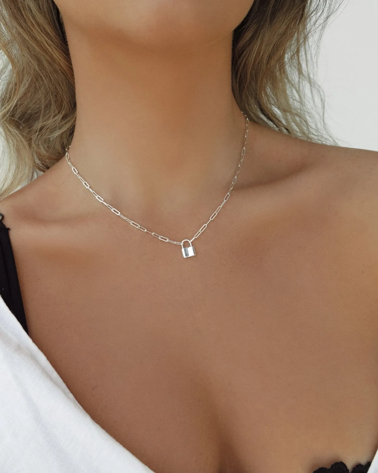 Mila Chain Necklace  - Sterling Silver