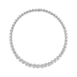 Multi Shape Diamond Necklace, 30 CT