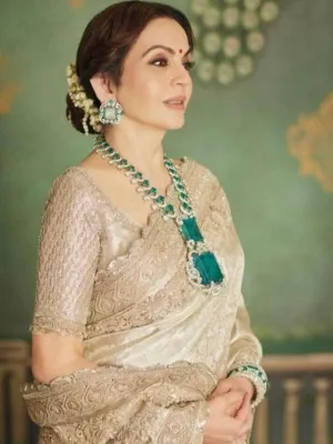 Nita Ambani Inspired Emerald Necklace