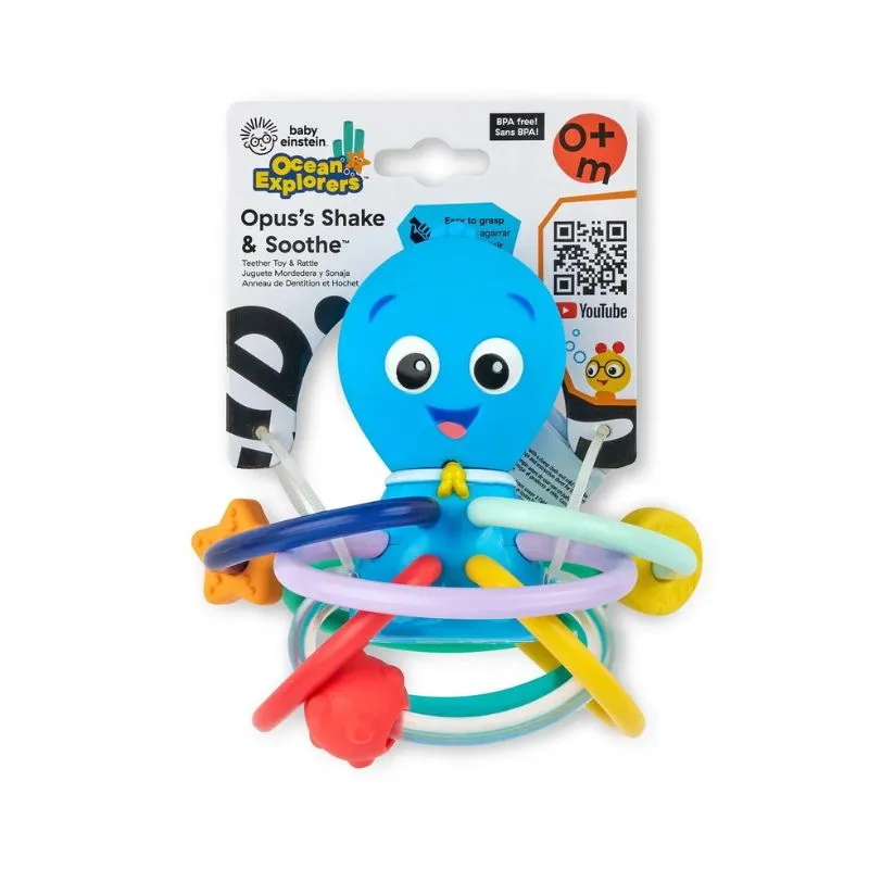 Opus’s Shake & Soothe Teether Toy & Rattle