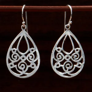 Paisley Droplet Earrings