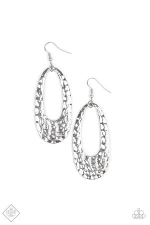 Paparazzi Earring ~ Artisan Abundance  - Silver