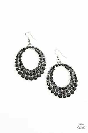 Paparazzi Earring ~ Universal Shimmer - Silver