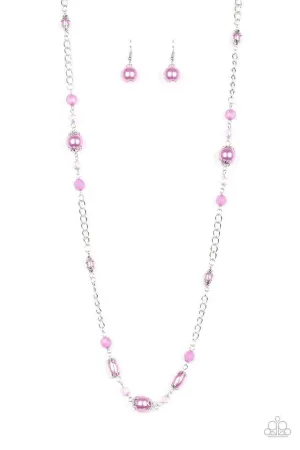 Paparazzi Necklace ~ Magnificently Milan - Purple