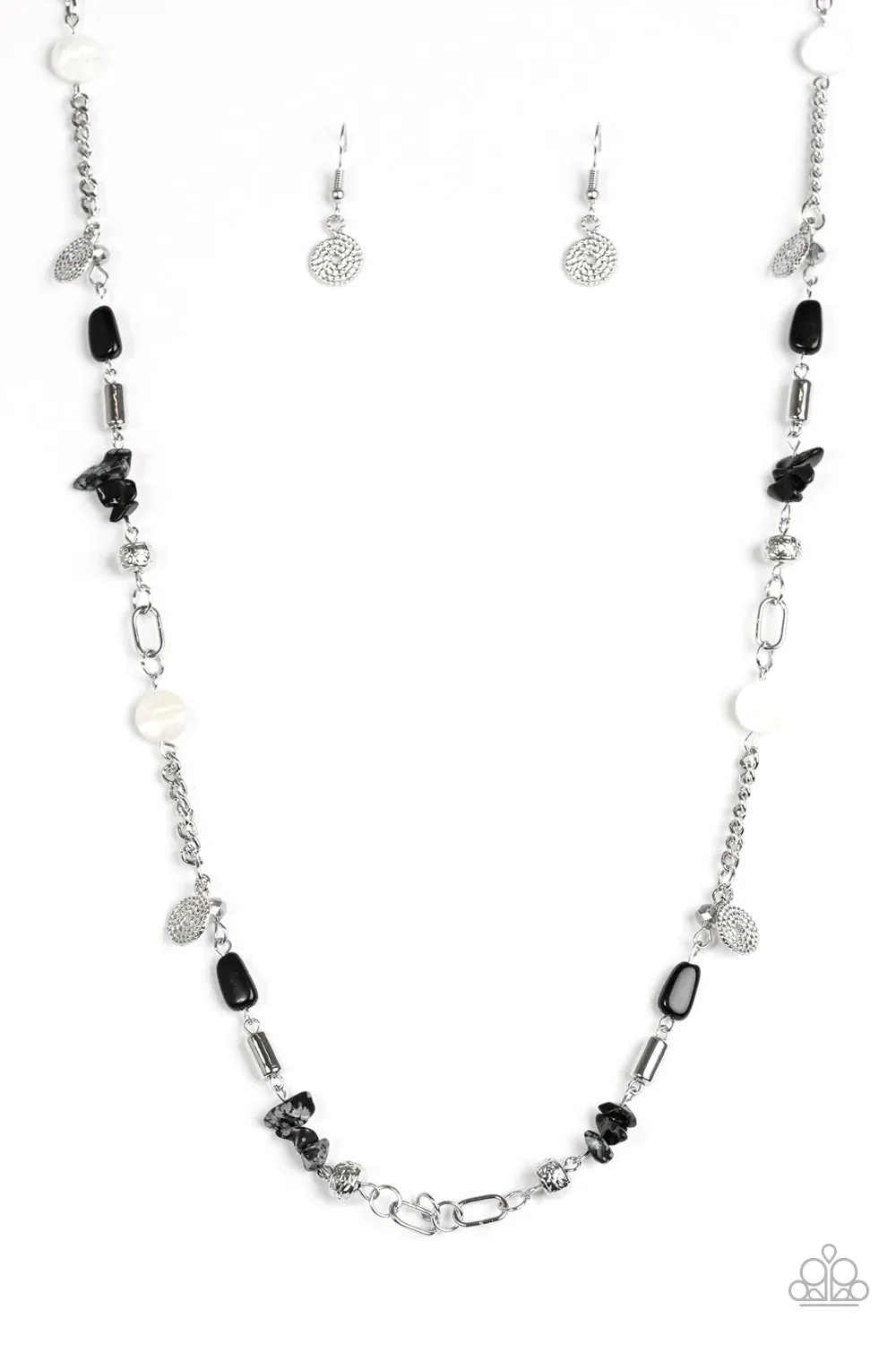 Paparazzi Necklace ~ Ocean Bliss - Black