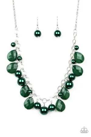 Paparazzi Necklace ~ Pacific Posh - Green