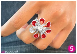 Paparazzi Ring ~ In My Wheelhouse - Red