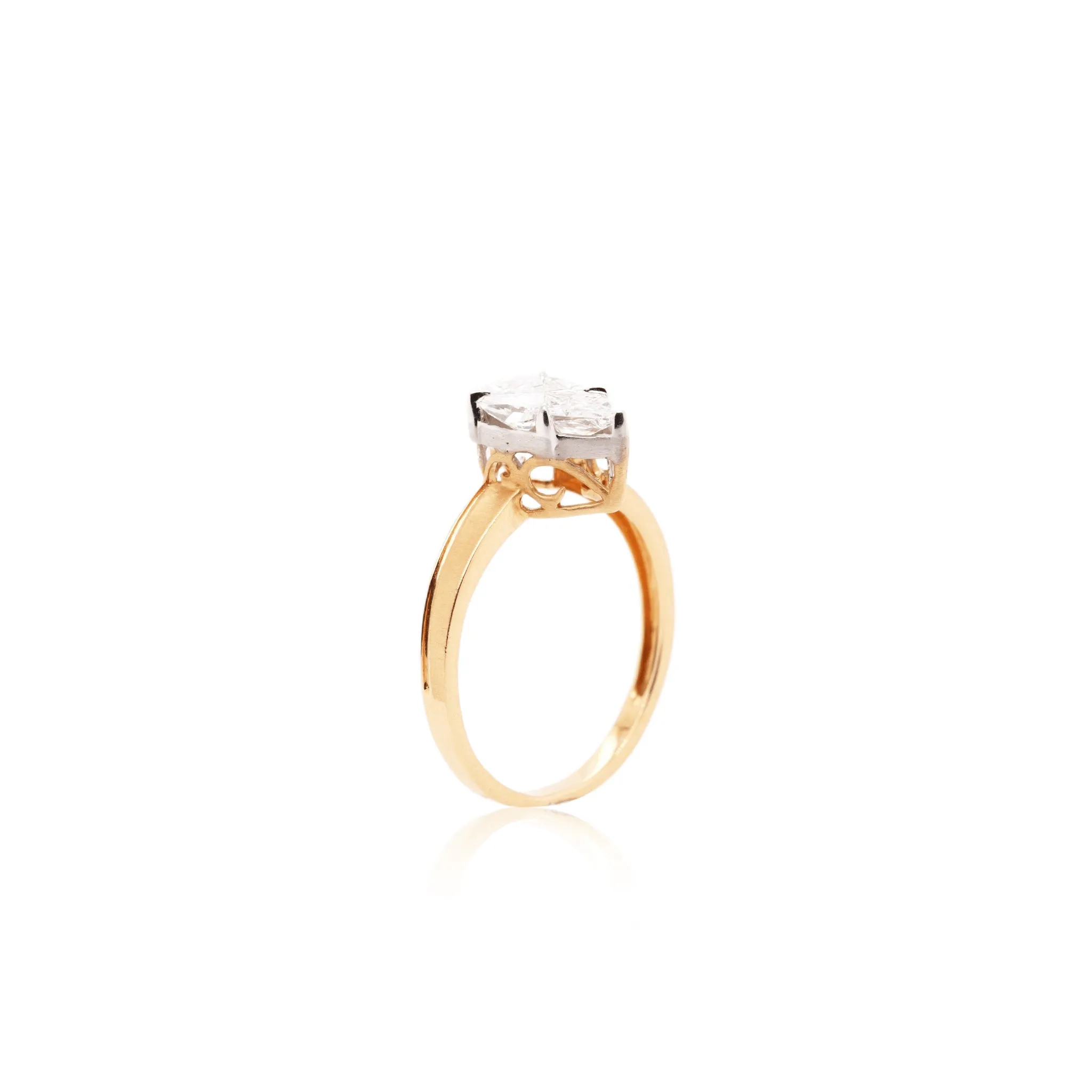 Pear Diamond Ring