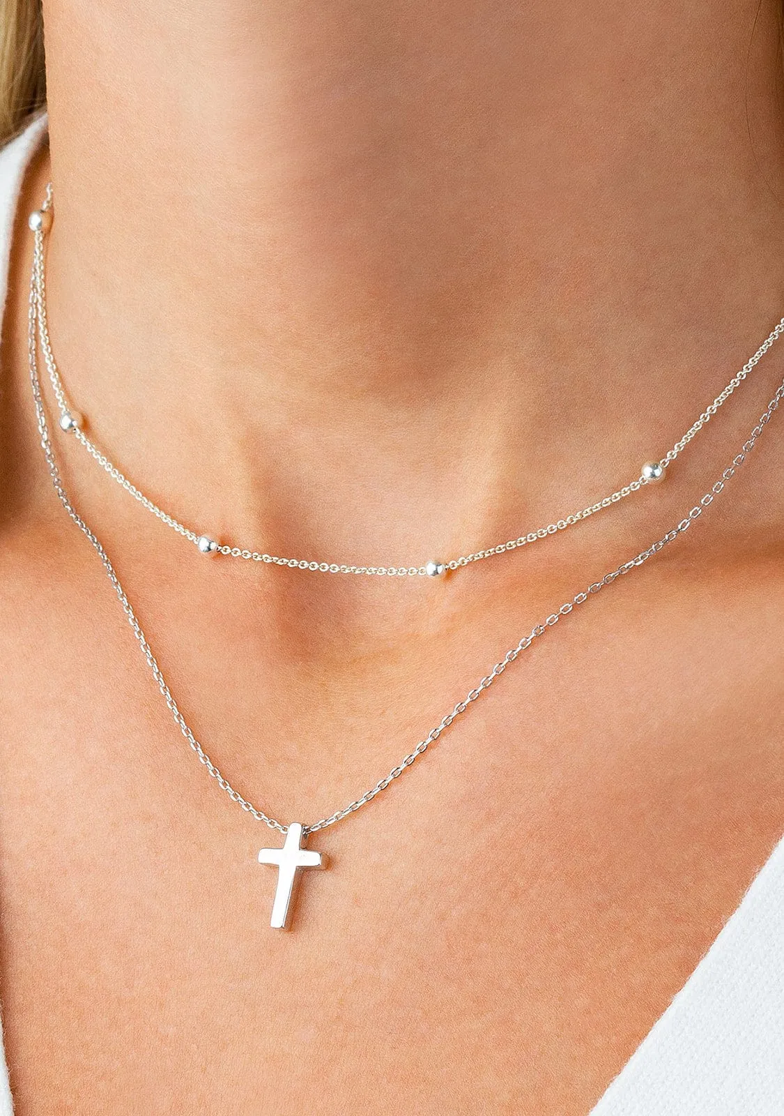 Pendant Cross Silver