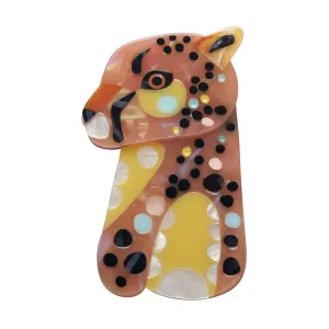 Pete Cromer The Choosy Cheetah Brooch