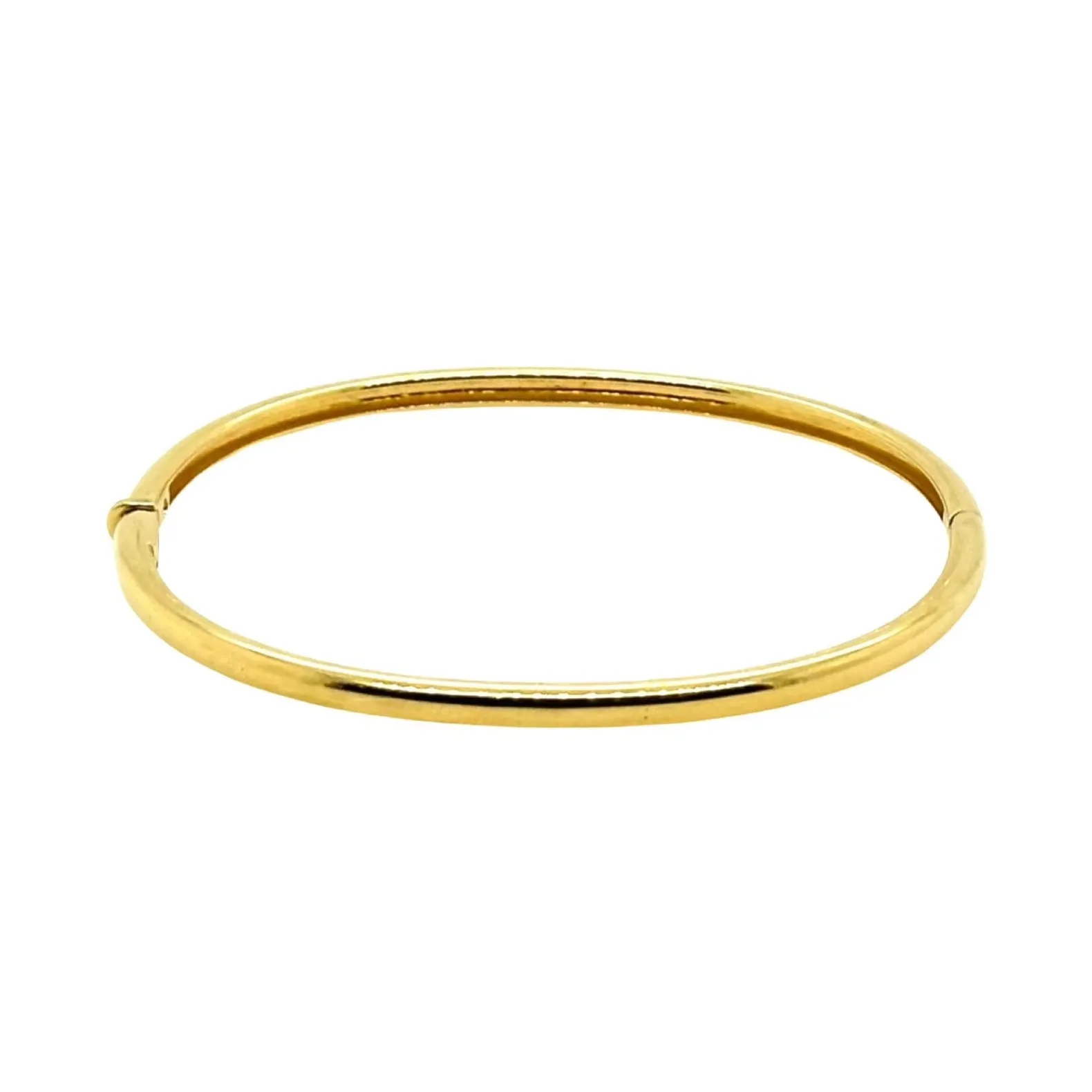 PLAIN GOLD BANGLE