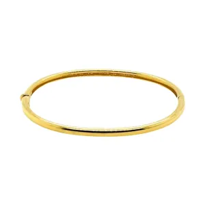 PLAIN GOLD BANGLE