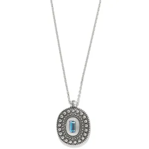 Pretty Tough Gem Necklace - Aqua