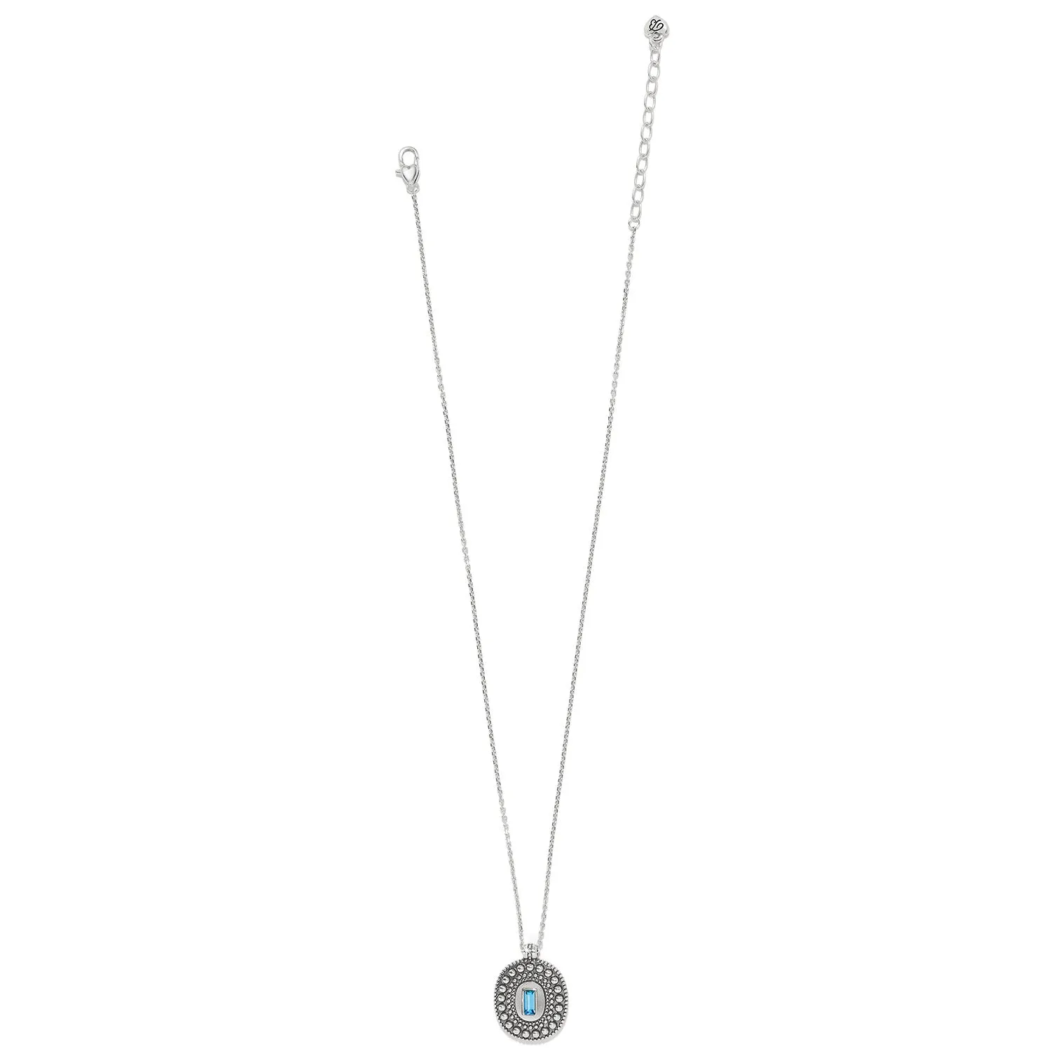 Pretty Tough Gem Necklace - Aqua